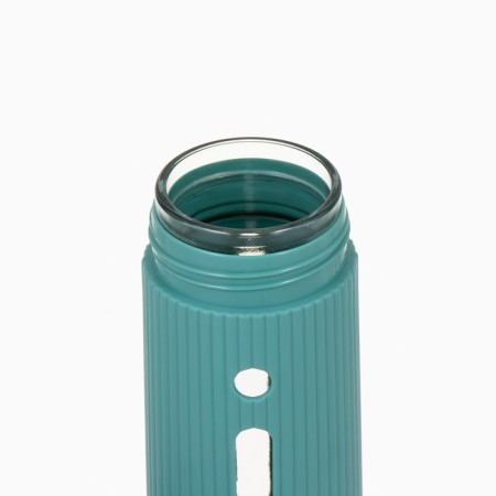Water bottle, 380 ml, turquoise-2
