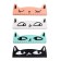 Wooden line 15 cm Devente Cat, curly (barcode), mix x 4 colors, cardboard box