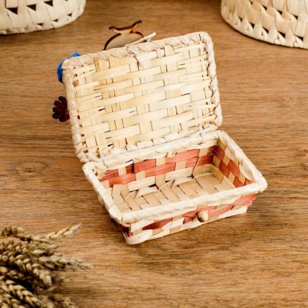 Amulet - Brownie casket, on a chest, 12x17x19 cm, mix-13