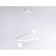 LED LED suspension with Ambrella Light, Linetech, FL66291, LED, 39 W, 2925LUM, 3000-6400K, white matte color.