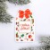 Schildik for a gift New Year "New Year's wishes", 5.2 x9.0 cm, New Year