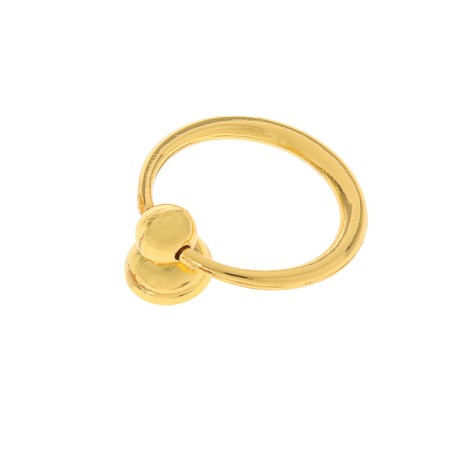 Handle button tundra RK109, color gold