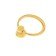 Handle button tundra RK109, color gold