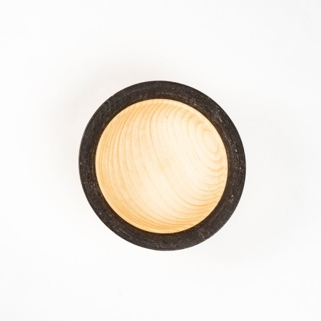 Bulk deep MAGISTRO wooden, 18 cm, 500 ml, from a solid array of cedar-3