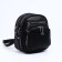 Bag-rug-rug on lightning, 3 outer pockets, long belt, black color