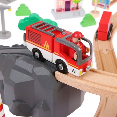 Railway "Journey to the Sea", a train on batteries, 92 elements-7