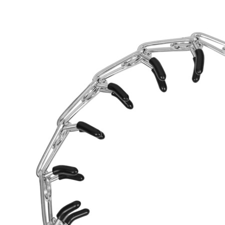Collar - half -reaches strict with protective caps, 45 cm x 2.5 mm-2