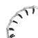 Collar - half -reaches strict with protective caps, 45 cm x 2.5 mm