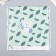 Scrapbooking paper "Avocado leaves" density 180 g 15.5x17 cm