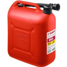 Canister for fuel and lubricants 