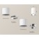 Turning lamp Ambrella Light, XS7401160, MR16 GU5.3 LED 10 W, white sand, silver color