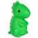 The bathroom toy "Dinosaurus", when heated, changes color