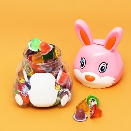 DEMENTARY LEARY "CAN CLOW" Rabbit, Assorted +Piggy Code, 13 g-2
