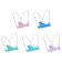 Istanm books stand, pastel colors, assorted