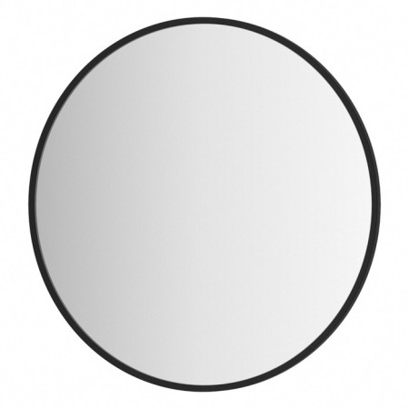 Mirror in frame D 50 cm, evoForm, black color