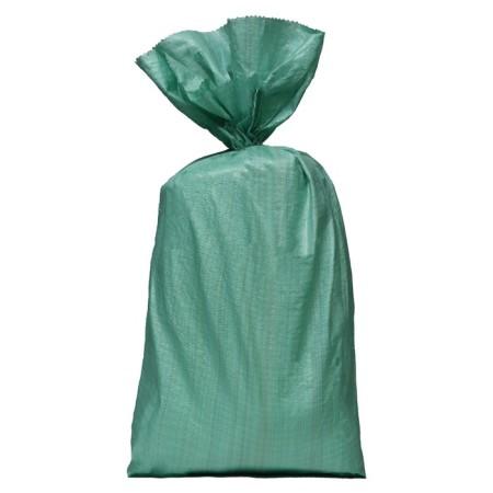 Polypropylene bag 70 x 120 cm, for construction waste, green, 70 kg-1