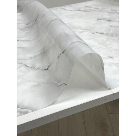 Milestock transparent Joy Home, “marble”, thickness 0.6 mm, 0.8 m, gray-4