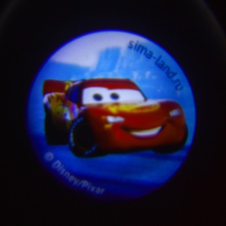 Projector-cranes "Cars", light, color red-2