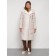 Coat insulated winter female, size 50, beige color