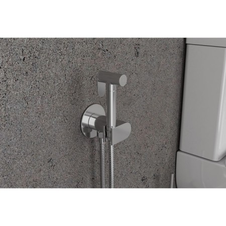 Bida mixer Rush Capri CA1435-97, with a hygienic shower, built-in, brass, chrome-1