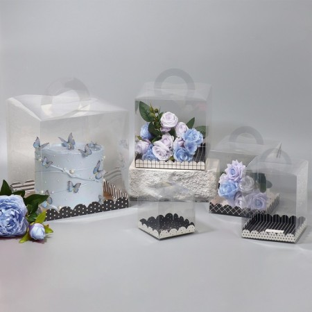 Confectionery box, chest, packaging, Present, 11 x 11 x 11 cm-9