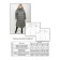 Female coat, size 68, gray color
