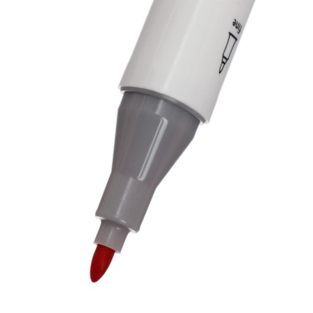 Meshu bilateral markers for sketching, 6 colors (autumn colors)-3