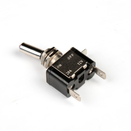 Toggle switch, without lid with LED backlighting, mix-5