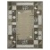 Rectangular carpet "Lyla de Lux", size 50x80 cm
