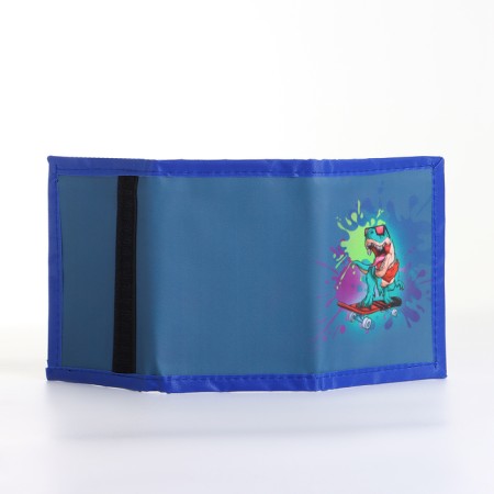 Children's wallet on Velcro "chosen", the color is blue-3