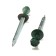Roofing screws 4.8x70 mm, Ral6005 Color green, 100 pcs.