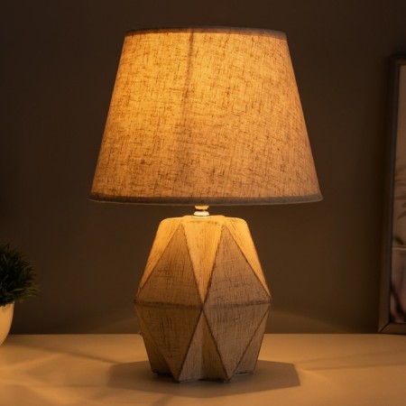 Tatar table lamp E14 40W Beige 22x22x34cm-1