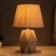 Tatar table lamp E14 40W Beige 22x22x34cm