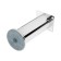 Furniture support OM001CR tundra, 50x150 mm, chromium color