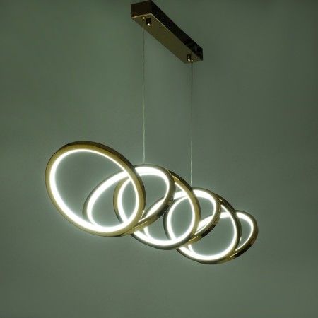 Lamp with DDD "Jasper" LED 80W 3000-6000k gold 105x25x24.5-124 cm-4