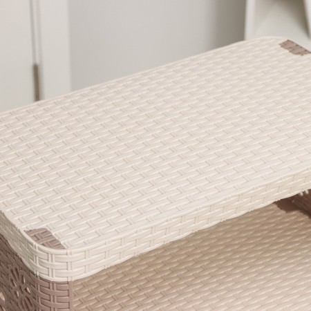 The floor launcher is "braid", 4 sectional, cocoa color-3