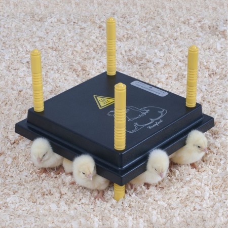 Heating panel Comfort with temperature controller 25x25 cm 13 W for chickens-1