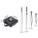 Watching mechanism with the arrows "Solomon-37", smooth move, rod 16 mm, arrows 60/89/99 mm
