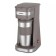 Coffee machine KitFort KT-7316, drop, 750 W, 0.42 l, gray