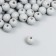 Beads for creativity tree "Gray" D-0.8 cm, set of 20 g