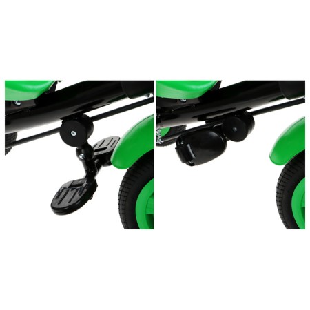 Three -haired bicycle Vivat 1, green color-4