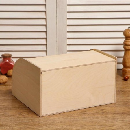 Wooden breadbone "Cinnamon", 29 × 24.5 × 16.5 cm-2
