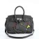 Women's bag from textiles, 30x21x15 cm,
