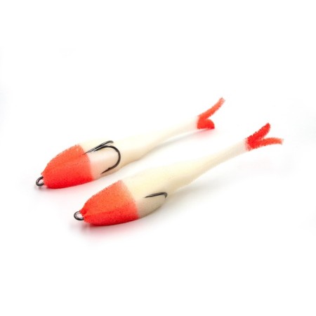 Foamen fish yaman devious minnow on a double, 135 mm, color 15 UV, 5 pcs.