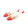 Foamen fish yaman devious minnow on a double, 135 mm, color 15 UV, 5 pcs.
