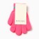 Children's gloves minku, col. bright pink, 15 cm