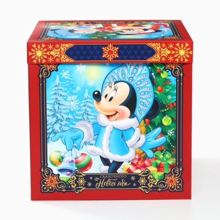 Gift Folder Fairy Tale New Year, 30x30x30 cm, Mickey Mouse-9