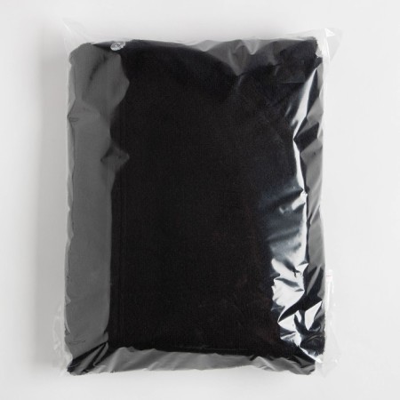 SUCH STOLE STOLE and I: Pareo towel 68*150cm + Chalma, central black, 100%HL, 320 g/m2-8