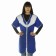 Lightning robe, p. 52-54, height 170-176 cm, color Vasilek