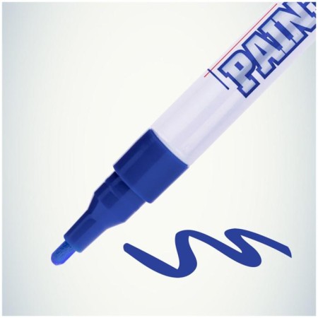 Markker-color (varnish) Munhwa Slim Size, 2.0 mm, nitro-base, blue-1